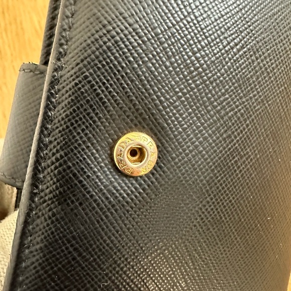 PRADA Saffiano Compact Wallet - Picture 8 of 14